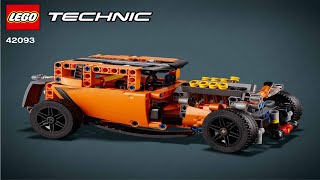 LEGO instructions  Technic  42093  Hot Rod Model B [upl. by Theurer]