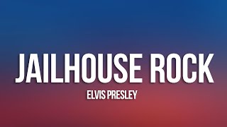 Elvis Presley  Jailhouse Rock Lyrics [upl. by Solracnauj887]