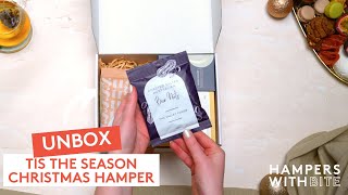 Tis The Season Xmas Hamper  Christmas Hampers 2023 I Hampers With Bite [upl. by Rozele684]