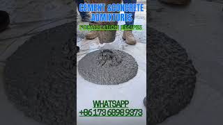 CEMENT AND CONCRETE ADMIXTURES FORMULATION RECIPEacceleratorplasticizeractivatorwaterproof [upl. by Emmey]