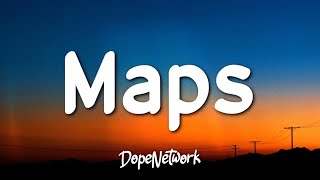 Maroon 5  Maps Lyrics [upl. by Bissell]