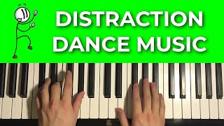 Henry Stickmin Distraction Dance Music Piano Tutorial Lesson [upl. by Anirod]