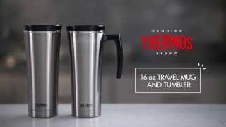 16 oz Vacuum Insulated Travel Mug and Tumbler [upl. by Llednahc]