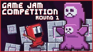 Ultimate Game Jam  Round 1  Game Jam Devlog [upl. by Anrim586]