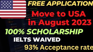 UNIVERSITY WITH NO APPLICATION MULTIPLE SCHOLARSHIP FOR INTERNATIONAL STUDENTS [upl. by Menides15]