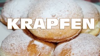 Krapfen con crema  ricetta completa [upl. by Zins]