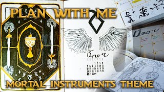 Plan With Me  Únor 2024  Mortal Instruments Theme [upl. by Heloise592]