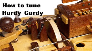 How to tune the Hurdy Gurdy [upl. by Terzas]