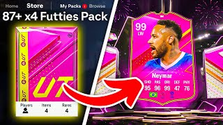 87 x4 FUTTIES PACKS amp PICKS 🥳 FC 24 Ultimate Team [upl. by Aneeles]