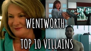 Wentworth  Top 10 Villains [upl. by Omolhs]