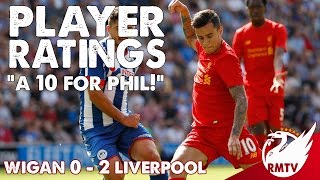 Wigan 02 Liverpool  Player Ratings [upl. by Etneciv]