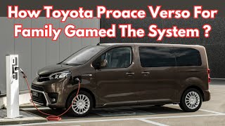 2025 Toyota Proace Verso Family Interior Tour  Exterior Tour  9Seater Electric Van  Versatile [upl. by Skinner]