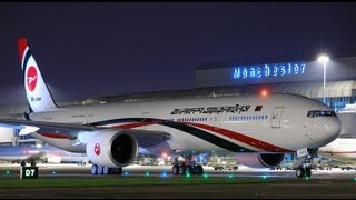 My Biman Experience with the Arun Alo Boeing 777300 EER with Hindi Music [upl. by Meingolda362]