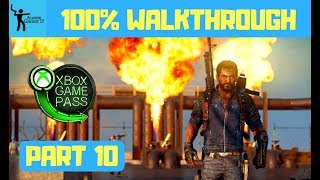 Just Cause 3 100 Walkthrough Part 10 [upl. by Airrehs]