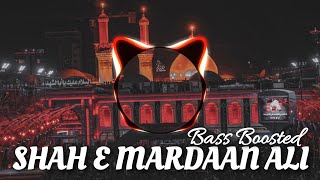 Shah E Mardan E Ali  Bass Boosted Remix  Nusrat Fateh Ali Khan Qawwali  Dj Shoaib Mixing [upl. by Neelhtak]