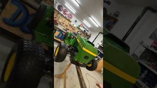 Restoration JOHN DEERE Race Mower  car mechanic mower johndeere racemower restoration [upl. by Eesdnil]