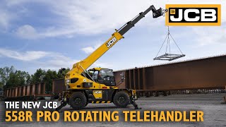 The NEW JCB 558R PRO Rotating Telehandler [upl. by Elades]