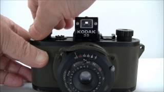 KODAK 35PH324軍用カメラ操作 [upl. by Kalmick]