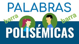 PALABRAS POLISÉMICASmás de un significadoespañol [upl. by Yme]