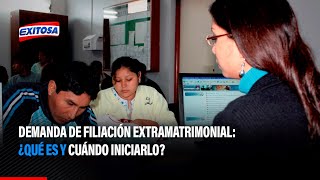 🔴🔵Demanda de filiación extramatrimonial ¿Qué es y cuándo iniciarlo [upl. by Llejk]