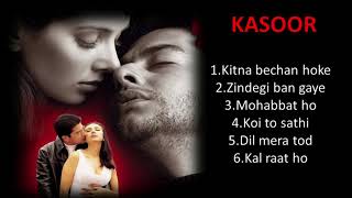 Kasoor Movie All Songs  Hindi Movie Song  Aftab S  Lisa Ray  Udit Narayan  Alka Yagnik [upl. by Aisa]