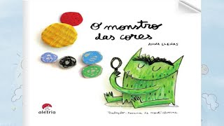 Historia Infantil  O monstro das cores  Anna Llenas [upl. by Nahs]