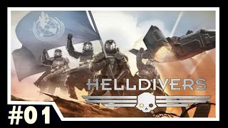 Helldivers PS4 Gameplay INICIO EM PT BR [upl. by Kirstin329]