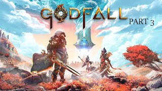 Cobalt Caldera  Godfall Gameplay  Part 3 [upl. by Merril663]