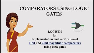 Virtual Lab  Comparators using Logisim [upl. by Eimor]