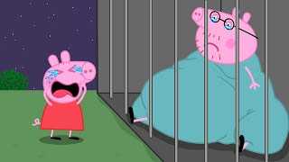 OMGPlease Stop Daddy Pig Fat  Peppa Pig Funny Animation [upl. by Mei635]