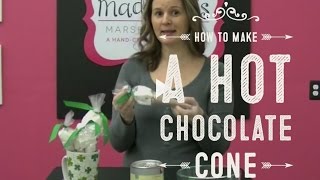 How To Make Hot Chocolate Cones [upl. by Llewoh]