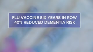 Can a flu shot lower your risk for dementia Studies appear to show a correlation [upl. by Cottrell88]