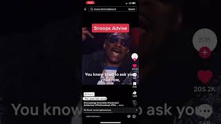 Unforgettable Moments Snoop Doggs Wise Words On Rhyme And Rhythm [upl. by Christiano]