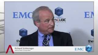 Richard Schlesinger  EMC World 2013 [upl. by Hillinck]