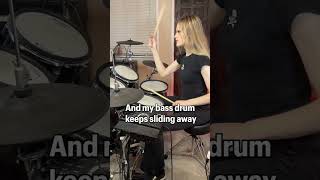 The Metal  Tenacious D  Drum cover short tenaciousd [upl. by Ynnal633]