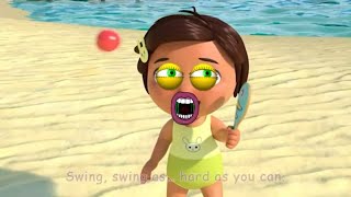 CoComelon Play Outside at the Beach Song Shake With Laughter Version [upl. by Haik]