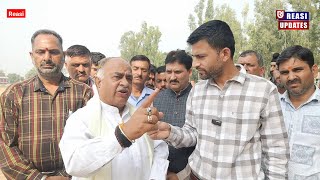 Exclusive Interview of MLA Reasi Kuldeep Raj Dubey [upl. by Rinee]