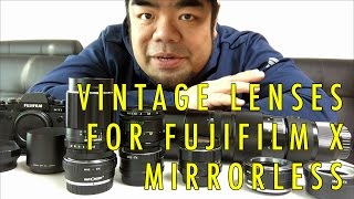 Cheap Vintage M42 Manual Lenses for Fuji X Mirrorless Cameras [upl. by Gretel946]