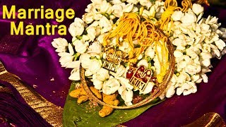 Wedding Mantras  Swayamvara Mantra  Must Listen [upl. by Alius487]