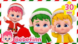 2024 New Christmas Songs for KidsㅣBebefinn Nursery Rhymes Compilation [upl. by Wichern310]