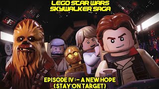 Lego Star Wars  Skywalker Saga Episode 4  A New Hope Trench Run [upl. by Woodford]