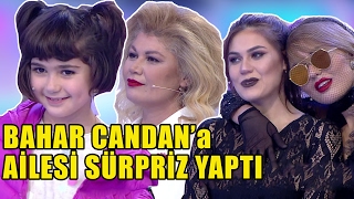 Bahar Candanın Ailesi Sürpriz Yapıp Stüdyoya Geldi [upl. by Orabelle]