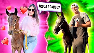 Minha NAMORADA Quer TROCAR de CAVALO Comigo [upl. by Sidney]