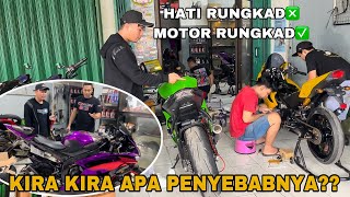 LAGI BEGINI MOTOR MALAH IKUTAN RUNGKAD‼️YAMAHA R6 CIMON GAK MAU KALAH HEDON‼️ [upl. by Elleon]