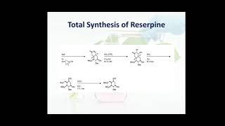 Total synthesis of Reserpine RB Woodward [upl. by Brok]