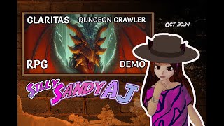 Indie Game Day Claritas Dungeon Crawler RPG Demo Vertical Version [upl. by Gypsy]