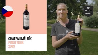 Discover a gorgeous Czech 🇨🇿 Pinot Noir Chateau Mělník Pinot Noir 2019 🍷 🍇 [upl. by Ayotal824]