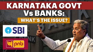 Why Has Karnataka Govt Cut Off Ties With SBI amp PNB  Explained [upl. by Sajovich]