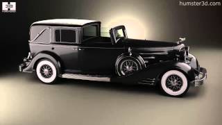 Cadillac V16 town car 1933 3D model by 3DModelsorg [upl. by Eiro]