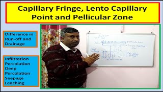 Capillary Fringe Lento Capillary Point and Pellicular Zone [upl. by Llevel]